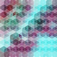 Vector pattern of geometric shapes background Colorful mosaic banner N12