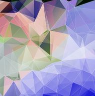 Vector pattern of geometric shapes background Colorful mosaic banner N13