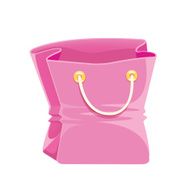 Cartoon Vector Bag Icon