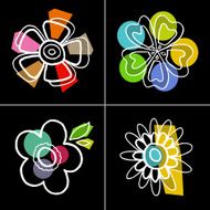 designed flowers