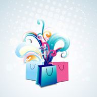 vector bag design N2