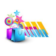 vector shopping bag