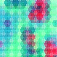Vector pattern of geometric shapes background Colorful mosaic banner N14