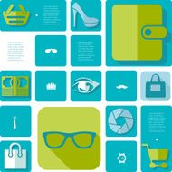 fashion flat infographic N59