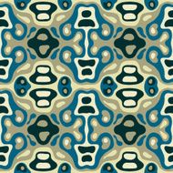 Pattern of iridescent liquid N2