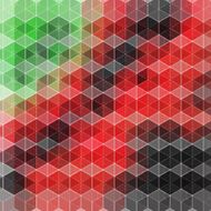 Vector pattern of geometric shapes background Colorful mosaic banner N17