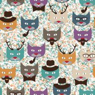 pattern with cats N4