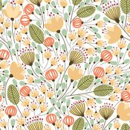 Pattern with flowers N3