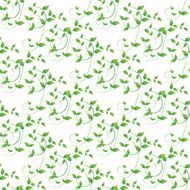 Green leaves seamless background N8
