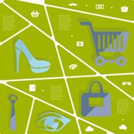 fashion flat infographic N70