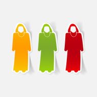 realistic design element muslim N48