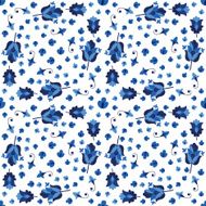 Seamless color decorative flower pattern N2