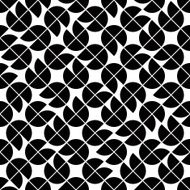 Seamless geometric tiles pattern in vintage style vector