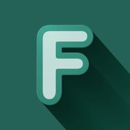Volume icons alphabet F N3