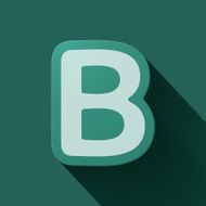 Volume icons alphabet B N4