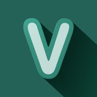 Volume icons alphabet V N4