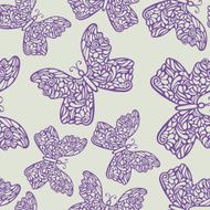 Beautiful Hand Drawn Butterflies