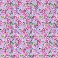 seamless pattern with beautiful roses
