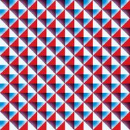 Optical simplistic square tiles seamless pattern vector