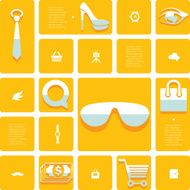 fashion flat infographic N77