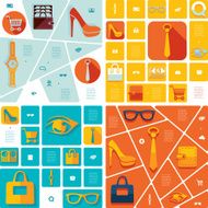 fashion flat infographic N78
