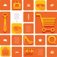 fashion flat infographic N80