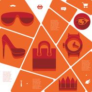 fashion flat infographic N83