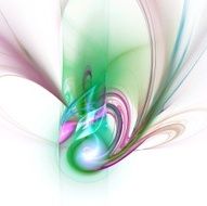 digital fractal on white N6