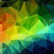 Vector pattern of geometric shapes background Colorful mosaic banner N29
