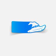 realistic design element witch hat N66