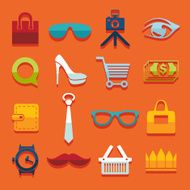 Set of Fashion Icons N71