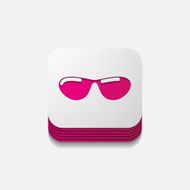 square button sunglasses N3
