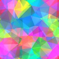 Colorful mosaic banner N11
