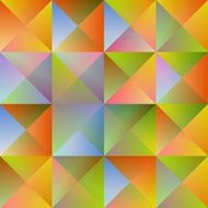 Vintage seamless pattern with triangles