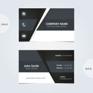 Vector abstract business cards N3