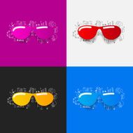 Drawing business formulas sunglasses N3