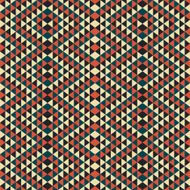 Abstract geometric triangle pattern