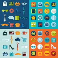 Set of Fashion Icons N73