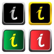 Info icons set