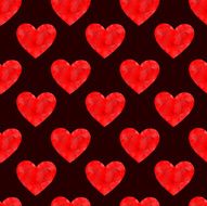 Seamless background with hearts N3