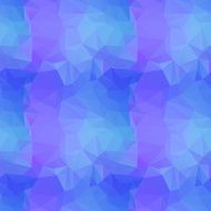 Blue seamless triangle pattern