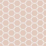 Abstract pattern Mosaic of circles seamless vector
