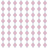 Seamless pattern of circles