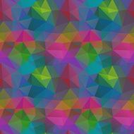 Colorful mosaic banner N14