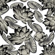 Seamless vector floral pattern N5