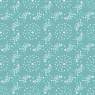 Seamless color decorative flower pattern N7