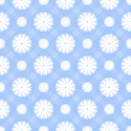 Floral seamless pattern Vector illustration Beautiful background