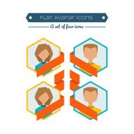Flat Avatars N2