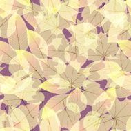 Transparent Autumn Leaves plus EPS10 N5