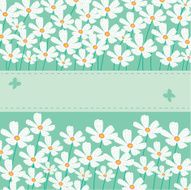 vector floral frame N5
